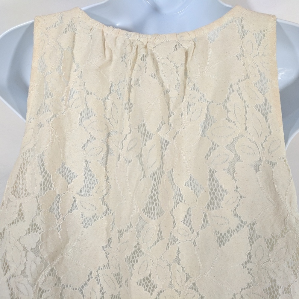 Anthro Helmant and Nandita Layered Lace Dress - Picture 6 of 8